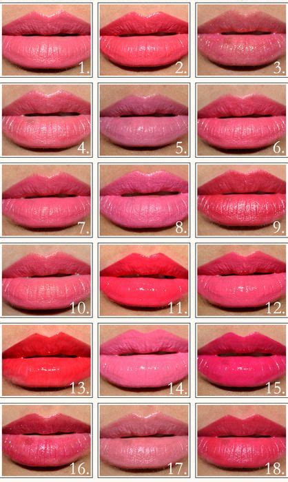 Chanel pink lipstick shades